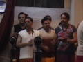 Ti. Babasaheb leading the morning prayers. Dec 23, 2007